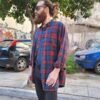 καρο πουκαμισο( κοκκινο, μπλε)