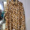 girrafe patterned πουκαμισο