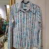 vintage Miss Sixty patterned λευκο πουκαμισο