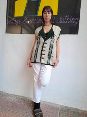 vintage unisex tyrolian vest
