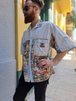 vintage patterned shirt