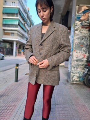 vintage unisex wool blazer (beige,black, burgundy)