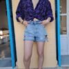 vintage silk summer shirt