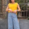 vintage silk tank top