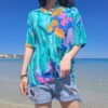 vintage summer floral shirt