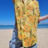 vintage summer floral shirt