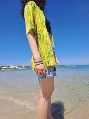 vintage summer patterned shirt