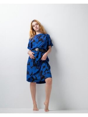 vintage silk mix summer dress