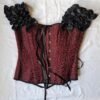 vintage embroidered corset
