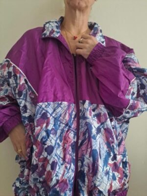 vintage unisex magenda windbreaker jacket
