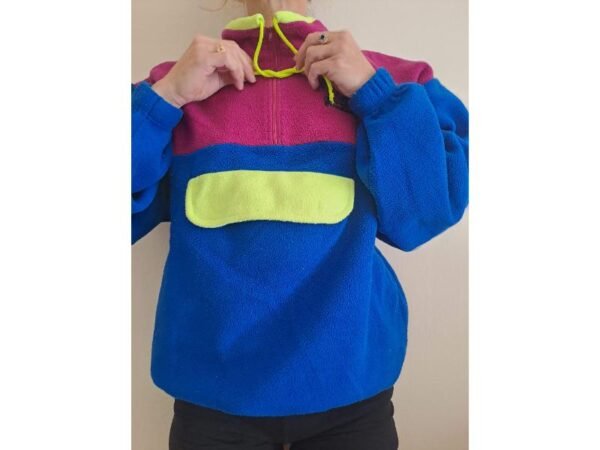 vintage unisex fleece top-blouse - Image 2