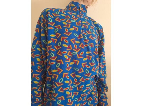 fleece top-blouse