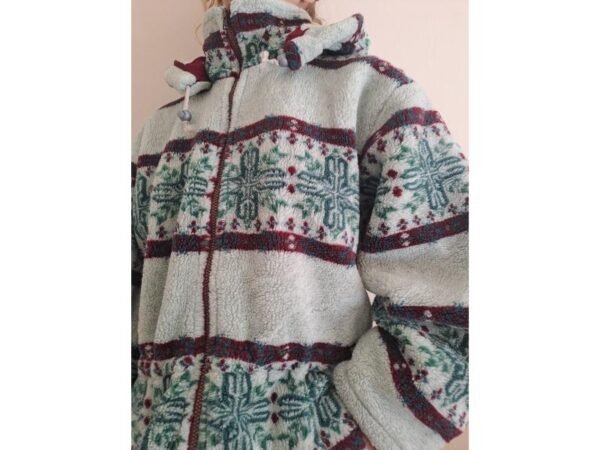 vintage unisex Fleece heavy jacket - Image 2