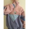 fleece top-blouse