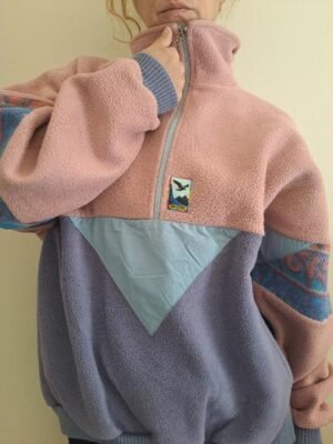 fleece top-blouse