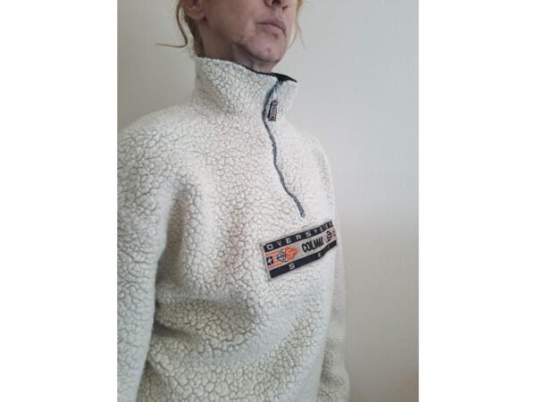 vintage unisex fleece heavy top-blouse - Image 2