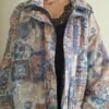 90's abstract patterned jacket-top