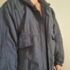 black unisex windbreaker-top