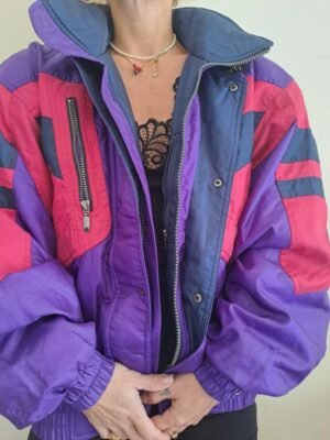 vintage unisex mountain-ski heavy jacket
