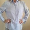 vintage petit carreaux shirt in light blue