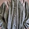 80's vintage velour jacket color pistachio