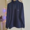 vintage blue Robbe di Kappa fleece, 1/4 zipper
