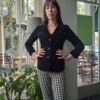 vintage black velvet jacket