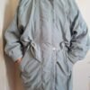 90s vintage parka jacket in mint color