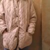 vintage kapitone off white jacket