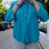 vintage silk ciel shirt