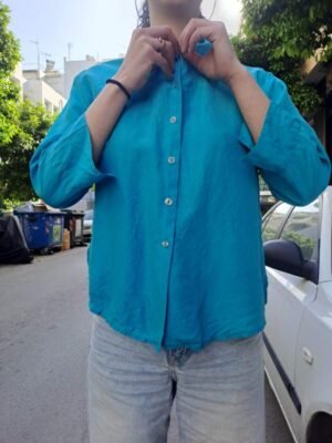 vintage silk ciel shirt