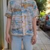 vintage Marco Polo vibes linen shirt