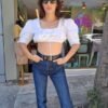 vintage white tyrolean top(7)