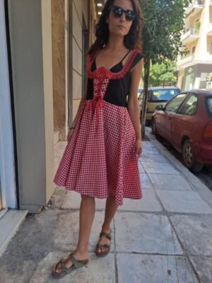 vintage milkmaid dress