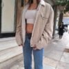 vintage Levis corduroy sherpa jacket