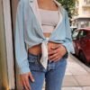 vintage turqoise bolero