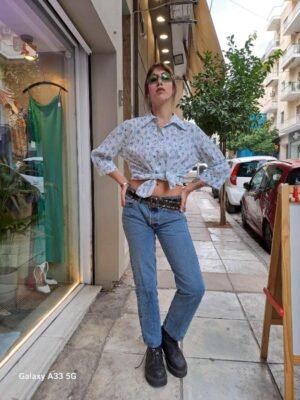 vintage floral shirt