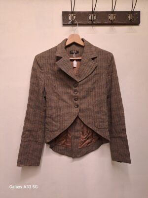 vintage stripped cotton blend with a tale