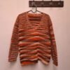 vintage stripped hand knitted sweater