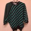 80's vintage stripped knitted sweater