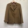 vintage 100% wool herringbone terracota blazer