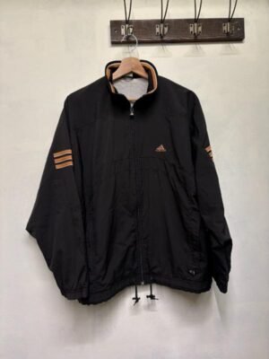 vintage Adidas black sport jacket