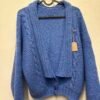 vintage romantic hand knited ciel cardigan