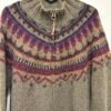 vintage Ralph Lauren hand knitted wool & cashmere nordic cardigan