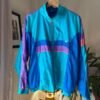 90's vintage unisex shiny multicolor windbreaker