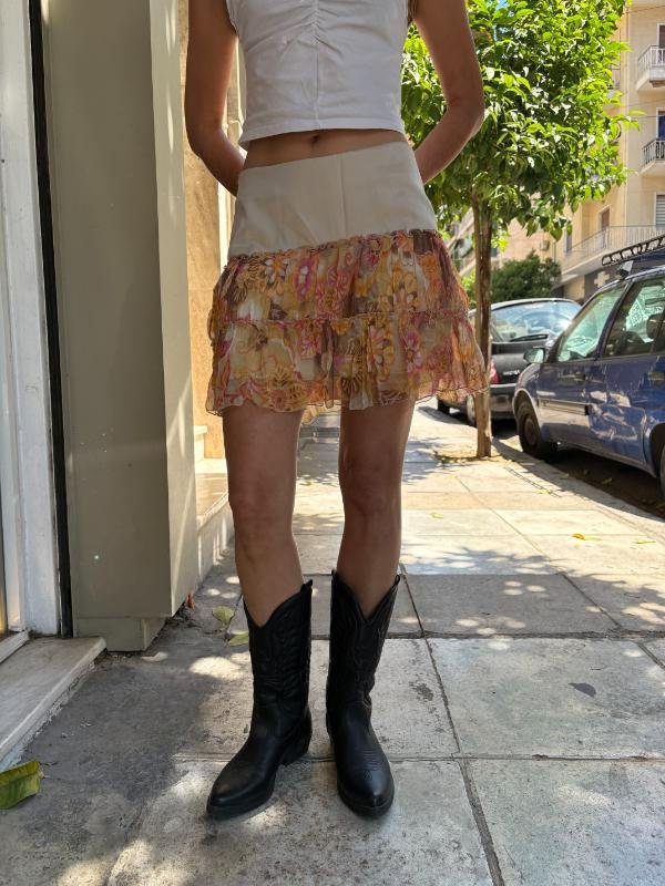 y2k deadstock mini fairy skirt