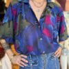 vintage tropical patterned shirt