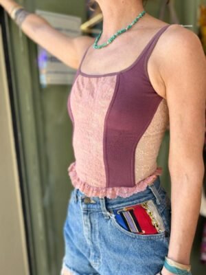 y2k lace corset top - Image 4