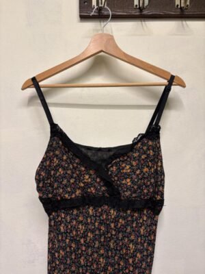y2k  floral dress with lace details - Image 2