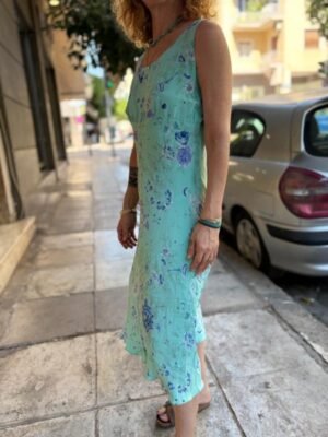 vintage ciel slip floral midi dress - Image 4